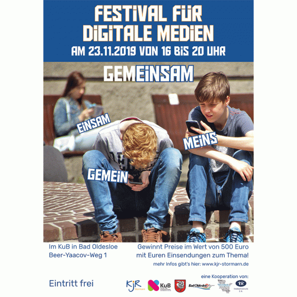 Plakat Medienfestival 2019 neu